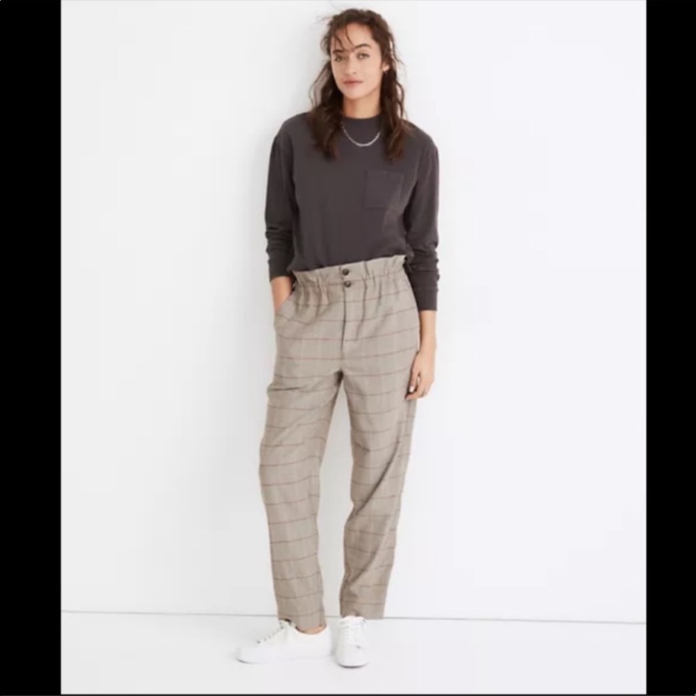 Madewell paper pantsr